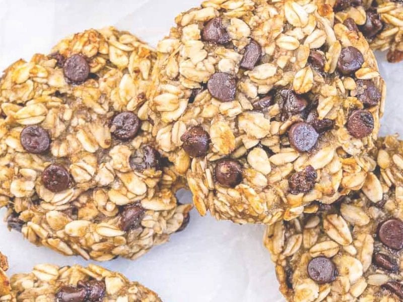 Chewy Healthy Oatmeal Cookies